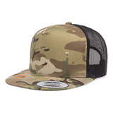 Yupoong Yp Classics Multicam Trucker Gorra, Talla Única