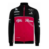 Chaqueta Alfa Romeo Team F1 Con Mangas Para Correr