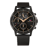 Reloj Para Hombre Tommy Hilfiger 1710610 1710610 Negro