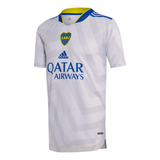 Camiseta Visitante Oficial Boca Juniors 21/22 - Gris adidas