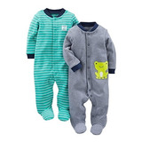 Pijama Para Niños Bebés 2 Unidades Tamaño 3-6 Meses