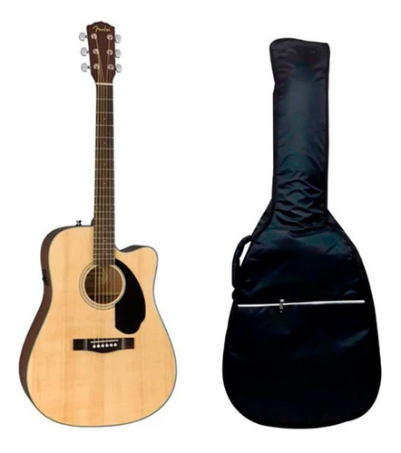 Guitarra Electroacustica Fender Cd-60sce + Funda