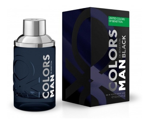 Benetton Black Men Edt X100