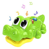Nueplay Juguete Musical De Cocodrilo Para Niños De 1 2 3 Año