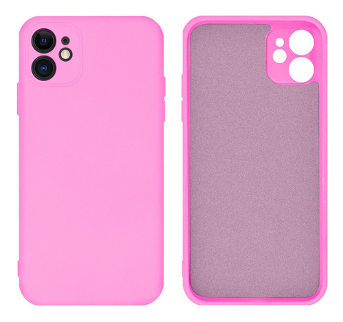 Capinha Compatível Com iPhone 11silicone Proteção De Câmera 