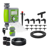 Kit Riego Automatico Jardin Goteo 30 Macetas Cesped Huerta