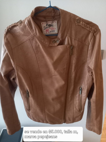 Chaqueta Marca Pepejeans Talla M - Color Marrón