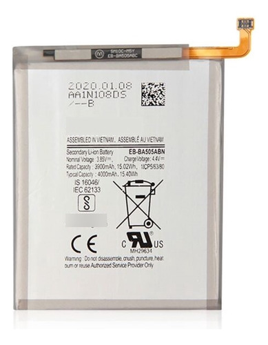 Bateria Pila Para Samsung A50 Eb-ba505abu