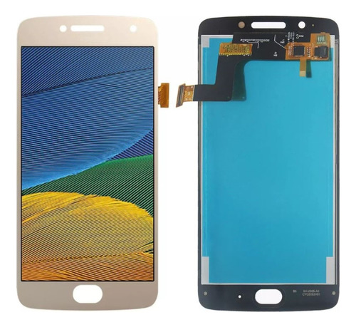 Tela Display Frontal Compatível Moto G5 Xt1672