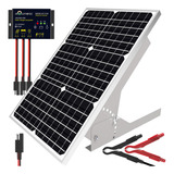 Kit De Panel Solar De 30 W De 12 V, Cargador De Panel Solar