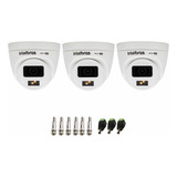 Kit 03 Vhd 1220 D G7 Full Color 1080p Ip67 E Conectores
