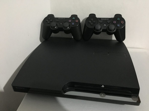 Playstation 3 Slim  Ps3 - Juegos -  2 Controles