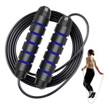Cuerda Para Saltar Cardio Crossfit Deporte Velocidad / Lhua Color Azul