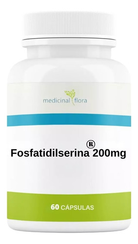 Fosfatidilserina® 200mg 60 Cápsulas Memória Concentração