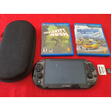 Psvita Modelo 2001 + Sd2vitapro + 3 Juegos Físicos Pto Montt