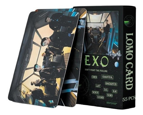 Exo Don´t Fight The Feeling  55 Lomo Cards Kpop