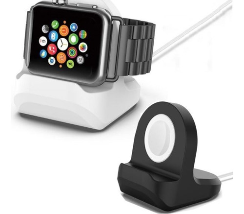 Dock Silicone Base Stand Suporte Para Apple Watch