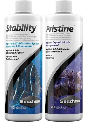 Stability E Pristine 500ml Kit Seachem