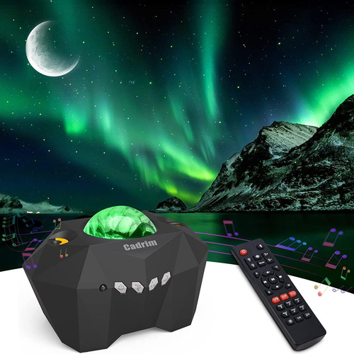 Proyector Galaxia Luna Estrellas Con Led Altavoz Bluetooth