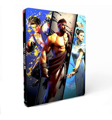 Street Fighter Vi Sf6 Steelbook - Sem O Jogo - Ps4/5 Xbox