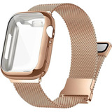 Malla De Metal Y Funda Protectora P/ Apple Watch Bands 42mm