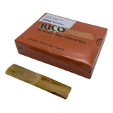 Palhetas Rico Sax Tenor 1.0 Caixa Com 25 Made In Usa