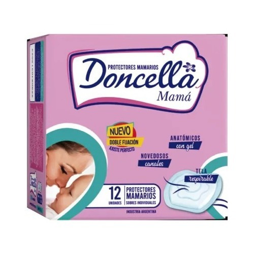 Protectores Mamarios De Lactancia Con Gel Doncella X12