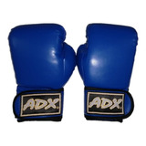 Guantes De Box Adx Juvenil Color Azul