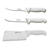 Cuchilla Set Profesional X 3 Arbolito Boker Filetear Hacha F