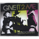 Madonna Give It 2 Me Single Cd 2 Tracks Eu 2008