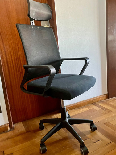 Silla Ergonómica Escritorio Reclinable Tela Mesh, Usada