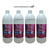 Kit 04 Hidracalo 1000ml Plástica Spa Do Pés Loção + Brinde