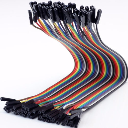 Pack 40 Cables Hembra Hembra 20cm Dupont Protoboard Arduino