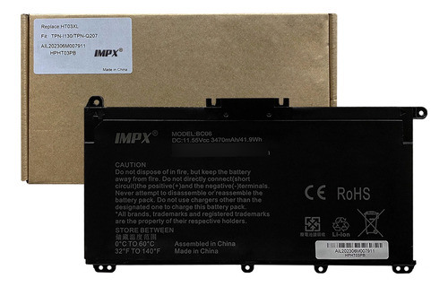 Bateria Compatible Con Hp 15-cs 15-cw 15-da 15-db 15-dw