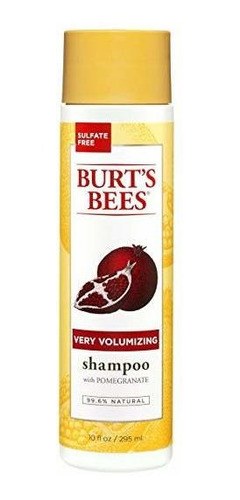 Las Abejas De Burt Muy Dar Volumen Granada Shampoo, Libre De