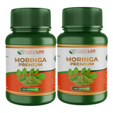 Pack 2 Moringa Premium Pura 240 Cápsulas Gelatina 500 Mg