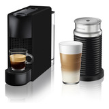 Cafetera Nespresso Essenza Mini Negro+espumadera Aeroccino *