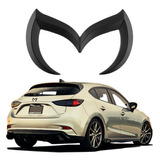 Emblema Mazda Negro Mate