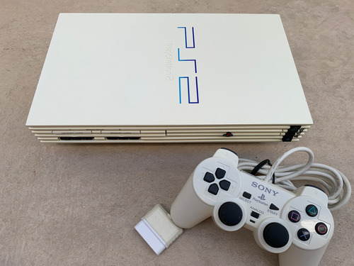 Video Game Playstation 2 Fat Ntsc-j 55000gt Ceramic White