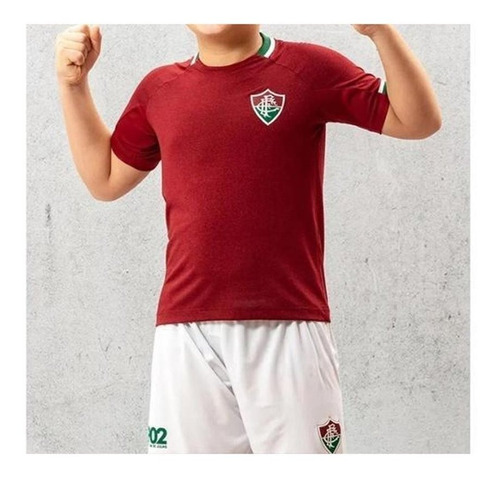Camisa Fluminense Formation Infantil Mescla