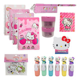 Caja Box Papelería Kawaii Hello Kitty Sanrio 