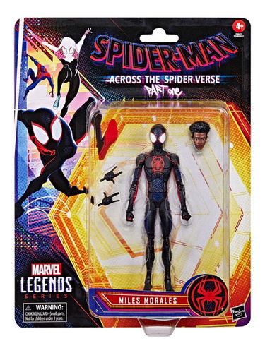 Figura Spiderman Miles Morales Marvel Legends F3847