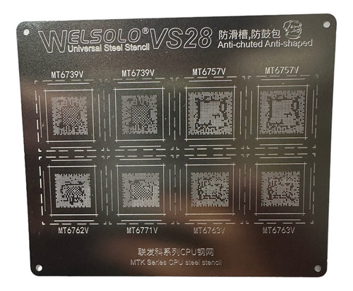 Stencil Para Reballing Mc-vs-28  Welsolo Mechanic