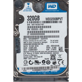 Disco Duro Sata 2.5 Western Digital 320gb, Wd3200bpvt-22zest