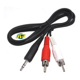 Cable Audio Mini Plug 3.5 Stereo A 2 Rca Auxiliar 