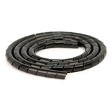 Organizador Fios E Cabos Espiral Spiraduto 1/4 - 5 Metros Cor Preto