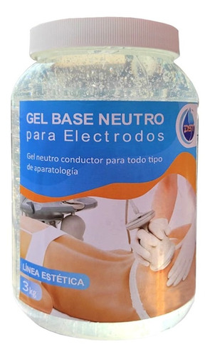 Gel Neutro Conductor 3k Electrodos Aparatología Estetica