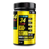 Aminoácidos Bcaas + Glutamina 34 Zero 1kg Sabor Limón