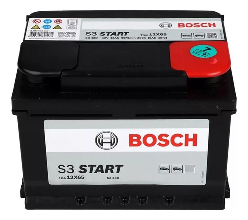 Bateria Bosch S3 12x65. Garantía 12 Meses