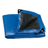 Lona Reforzada, 2 X 3 M, Azul Uso Rudo Proteccion Uv